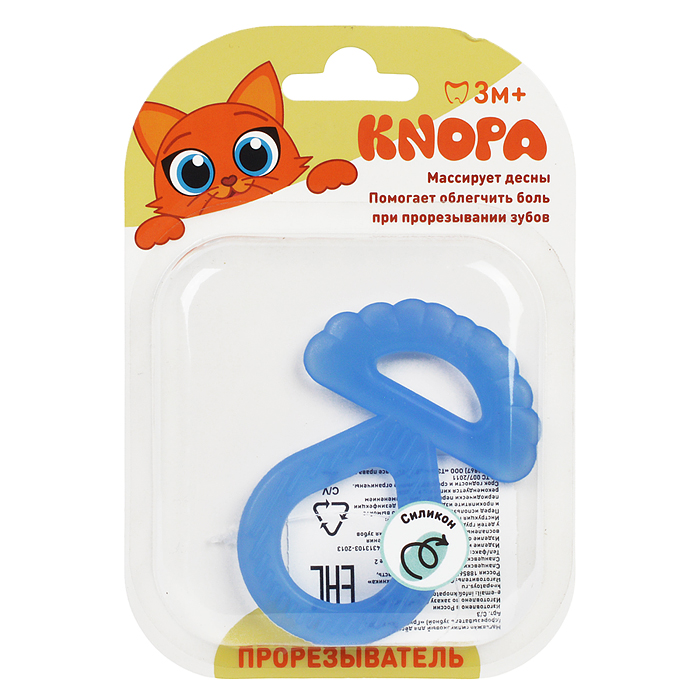 Фото к товару Массажер силиконовый для десен (прорезыватель зубной) "Грибочек" Массажер силиконовый для десен (прорезыватель зубной) "Грибочек"