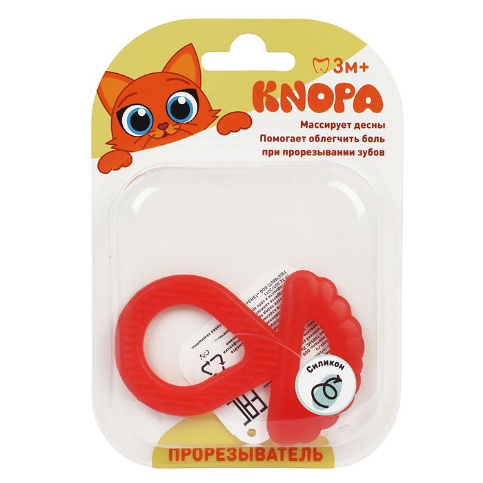 Фото к товару Массажер силиконовый для десен (прорезыватель зубной) "Грибочек" Массажер силиконовый для десен (прорезыватель зубной) "Грибочек"