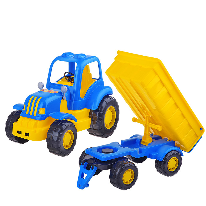 Силач, трактор с прицепом №1 Силач, трактор с прицепом №1