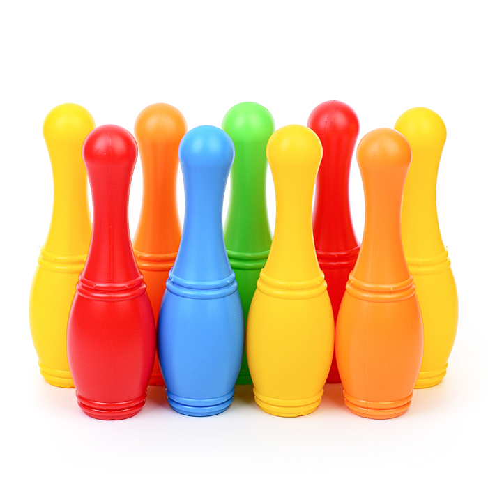 Фото к товару Кегли с мячиком (9+2) Кегли с мячиком (9+2)