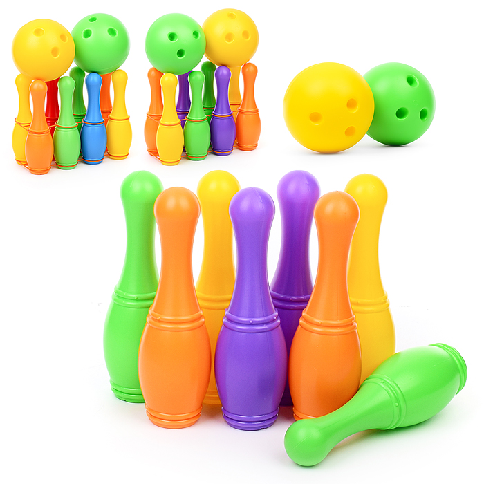 Кегли с большими мячиками (8+2) Кегли с большими мячиками (8+2)