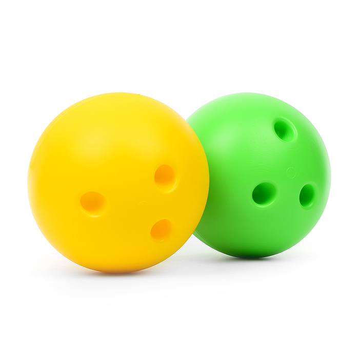 Фото к товару Кегли с большими мячиками (8+2) Кегли с большими мячиками (8+2)