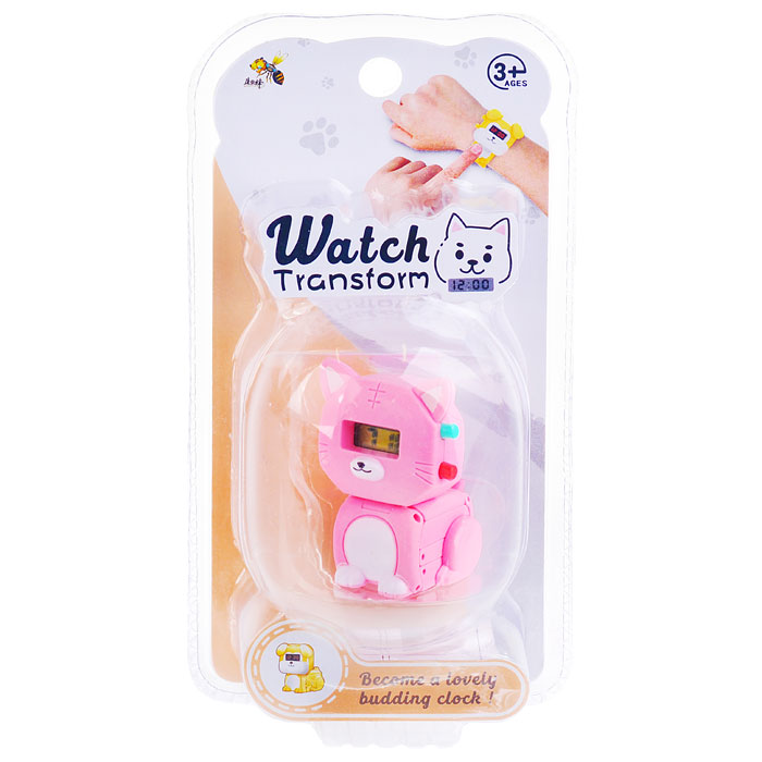 Игрушечные часы D622-H105 на батарейках, на листе Игрушечные часы D622-H105 на батарейках, на листе