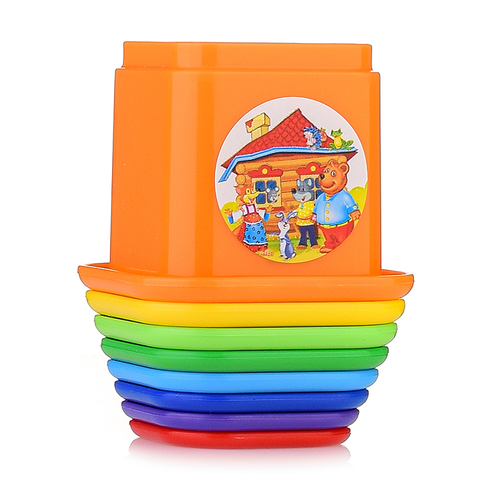 Фото к товару Пирамидка "Теремок" Пирамидка "Теремок"