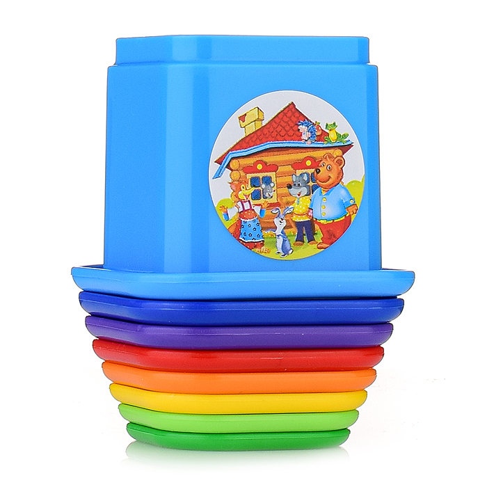 Фото к товару Пирамидка "Теремок" Пирамидка "Теремок"