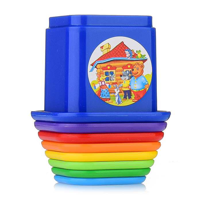 Фото к товару Пирамидка "Теремок" Пирамидка "Теремок"