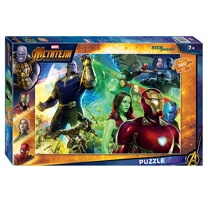 Пазлы 360 "Война бесконечности" (Marvel) Пазлы 360 "Война бесконечности" (Marvel)