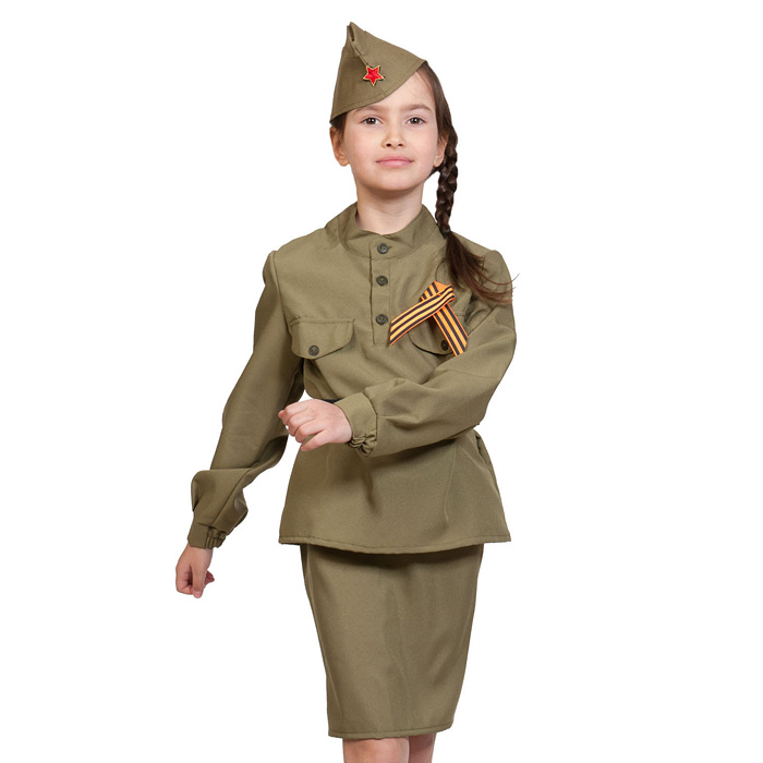 Костюм "Солдаточка" дет. р-р M (рост 128-134)