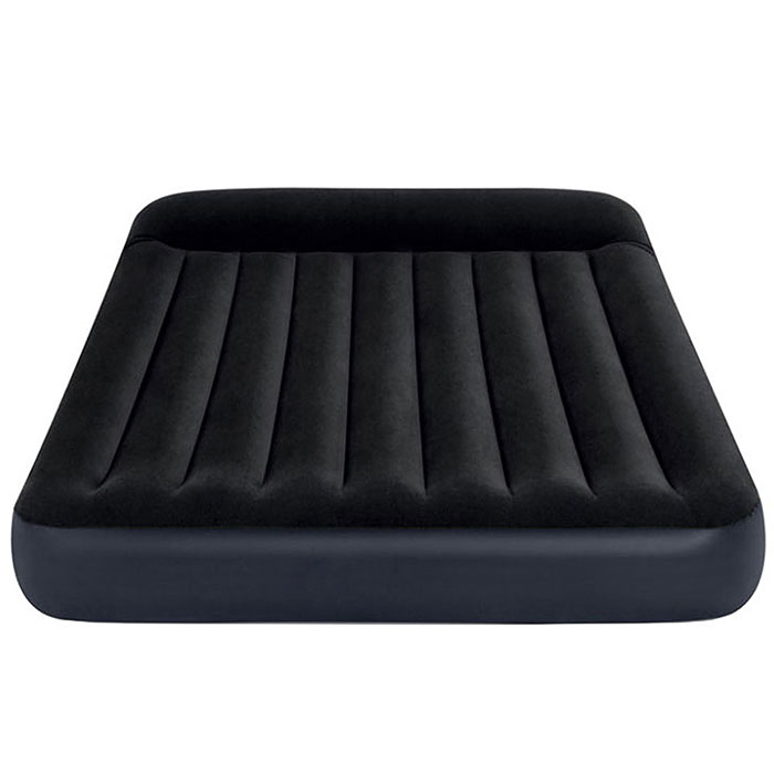 Фото к товару Матрас надувной Pillow Rest Classic Fiber-Tech, 152 х 203 х 25 см, 64143 INTEX Матрас надувной Pillow Rest Classic Fiber-Tech, 152 х 203 х 25 см, 64143 INTEX
