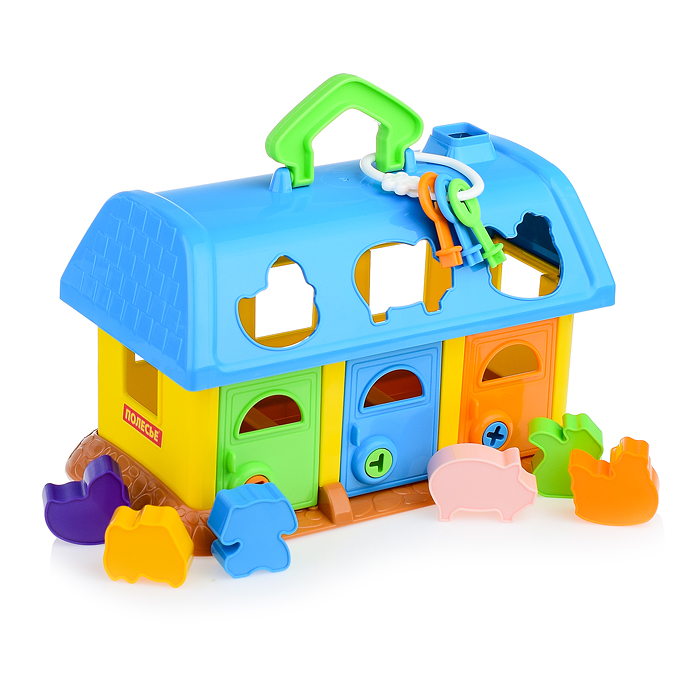 Фото к товару Домик для зверей (в сетке) Домик для зверей (в сетке)