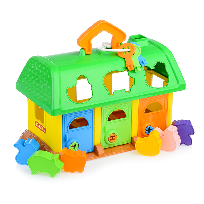 Фото к товару Домик для зверей (в сетке) Домик для зверей (в сетке)