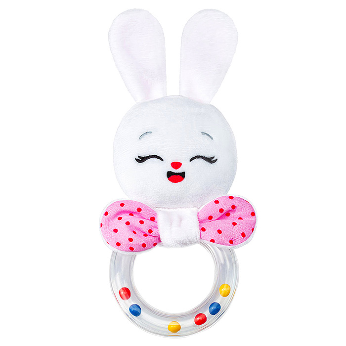 Игрушка погремушка колечко (Зайка Банни) Игрушка погремушка колечко (Зайка Банни)