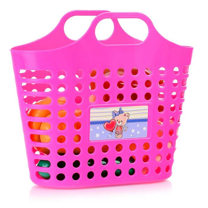 Фото к товару Игровой набор "Продуктовая корзинка" (12пр.) Игровой набор "Продуктовая корзинка" (12пр.)