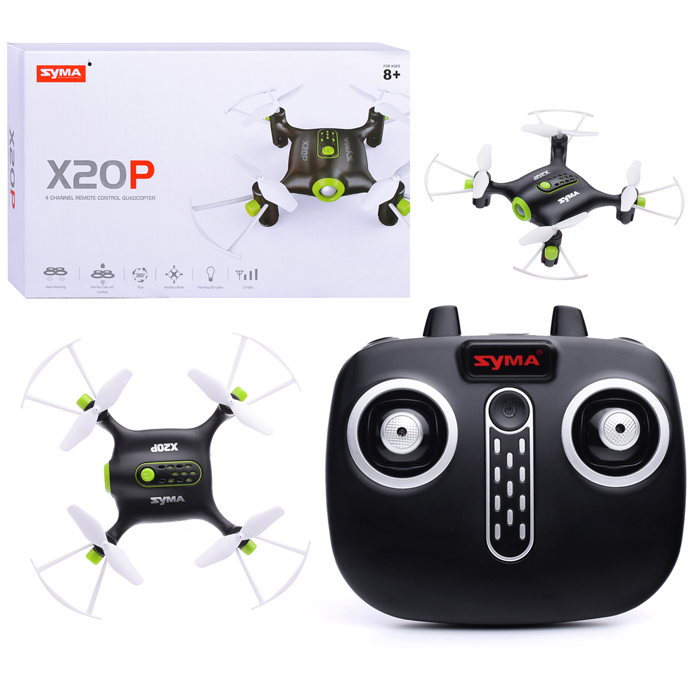 Квадрокоптер X20P "Дрон" р/у 27MHz, в коробке Квадрокоптер X20P "Дрон" р/у 27MHz, в коробке