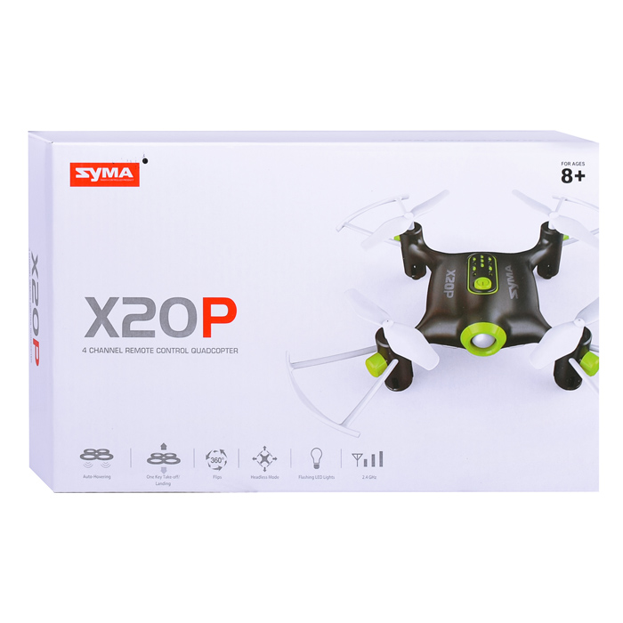 Фото к товару Квадрокоптер X20P "Дрон" р/у 27MHz, в коробке Квадрокоптер X20P "Дрон" р/у 27MHz, в коробке