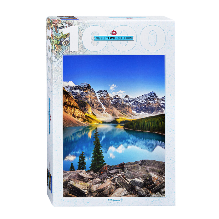 Пазлы 1000 "Озеро в горах" Пазлы 1000 "Озеро в горах"