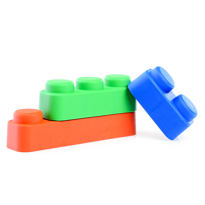 Фото к товару Конструктор "Мягкие кирпичики plus. Веселый транспорт" 10 дет+колесики Конструктор "Мягкие кирпичики plus. Веселый транспорт" 10 дет+колесики