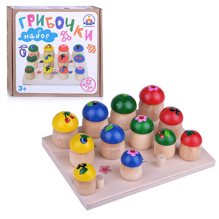 Набор "Грибочки" (12 шт) Набор "Грибочки" (12 шт)