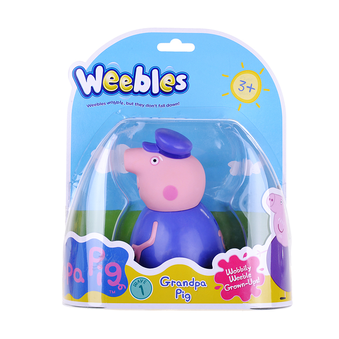 Фигурка неваляшка Дедушка Пеппы Фигурка неваляшка Дедушка Пеппы