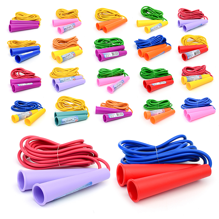 Скакалка 2,4 м, d шнура 4мм Скакалка 2,4 м, d шнура 4мм