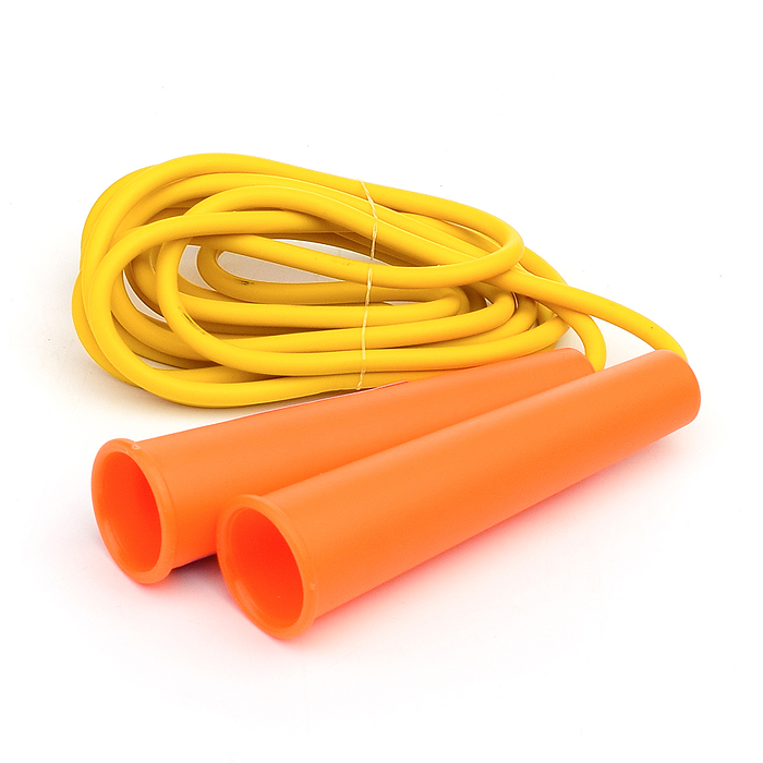 Фото к товару Скакалка 2,4 м, d шнура 4мм Скакалка 2,4 м, d шнура 4мм