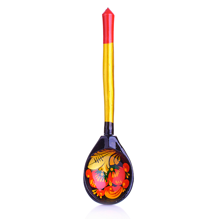 Ложка расписная "Ягоды" малая 