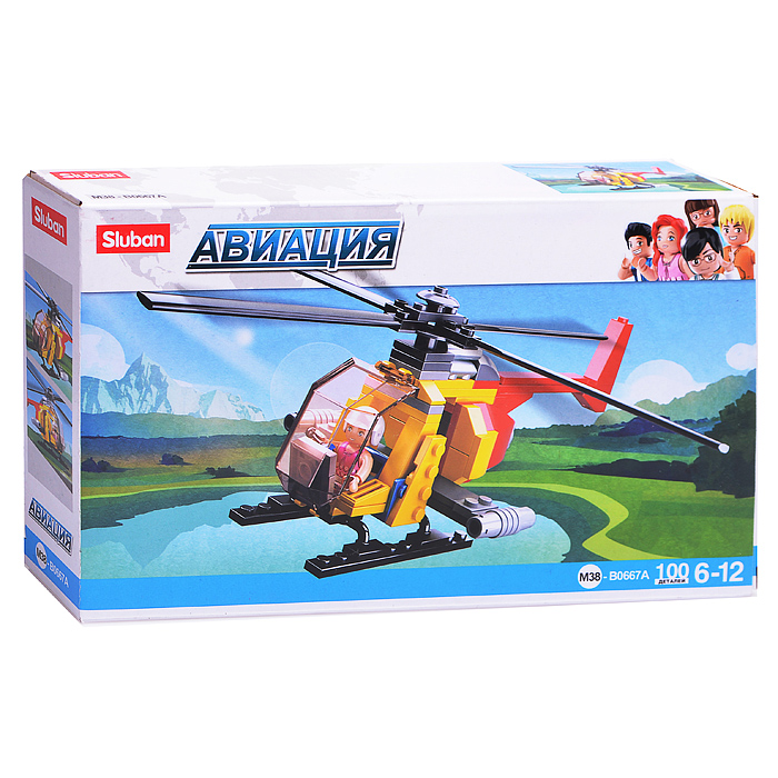Конструктор M38-B0667A "Авиация" (100 дет) Конструктор M38-B0667A "Авиация" (100 дет)