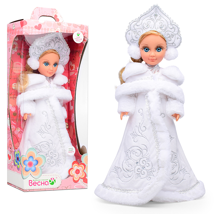 Кукла Анастасия Снегурочка со звуком Кукла Анастасия Снегурочка со звуком