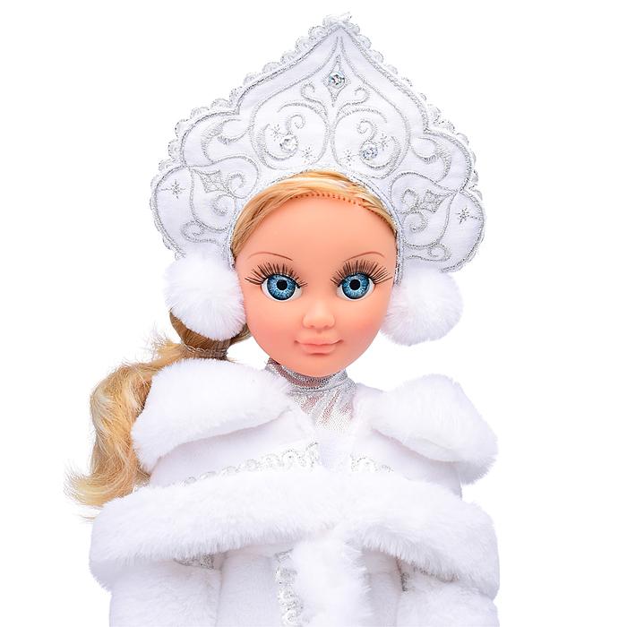 Фото к товару Кукла Анастасия Снегурочка со звуком Кукла Анастасия Снегурочка со звуком
