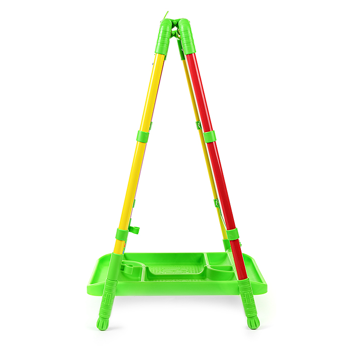 Фото к товару Мольберт «Доска знаний» двусторонний (желто-красный) Мольберт «Доска знаний» двусторонний (желто-красный)