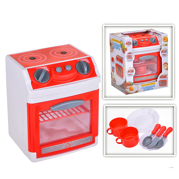 Бытовая техника 2306 "Газовая плита" на батарейках, в коробке Бытовая техника 2306 "Газовая плита" на батарейках, в коробке