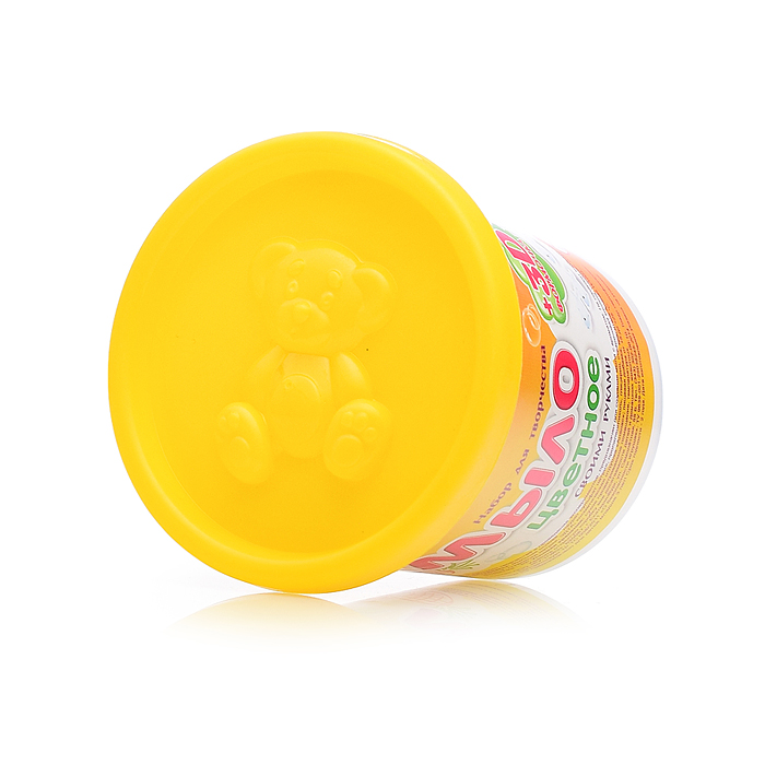 Фото к товару Мыло своими руками цветное, в банке "Ананас" Мыло своими руками цветное, в банке "Ананас"