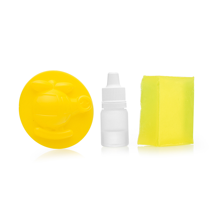 Фото к товару Мыло своими руками цветное, в банке "Ананас" Мыло своими руками цветное, в банке "Ананас"