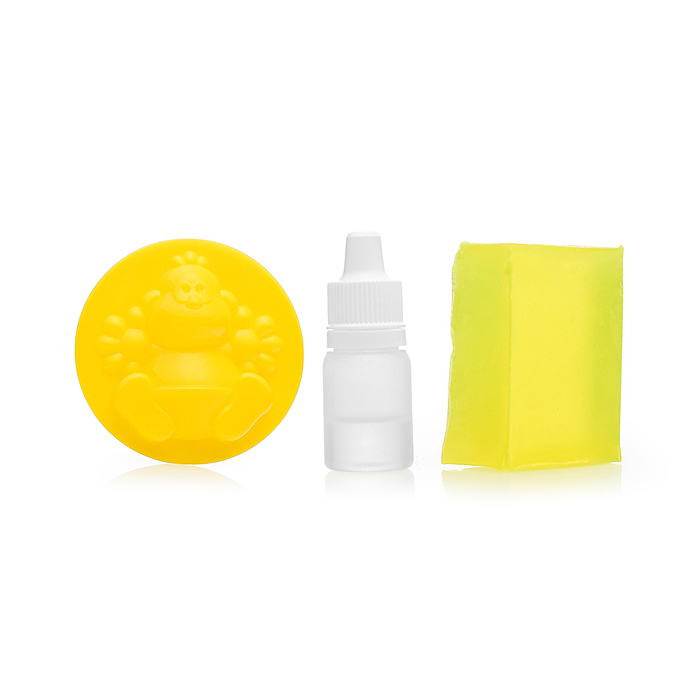 Фото к товару Мыло своими руками цветное, в банке "Ананас" Мыло своими руками цветное, в банке "Ананас"