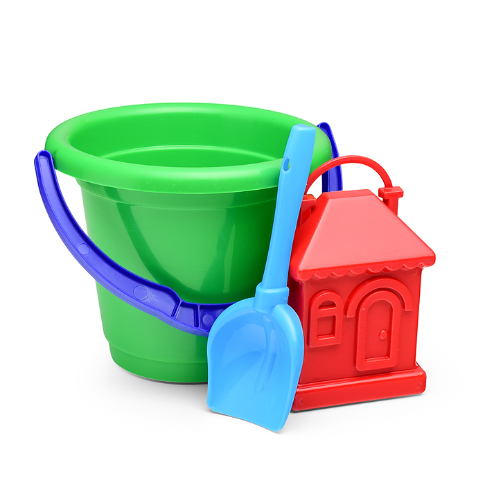 Набор Ведерко +ф.домик + совочек