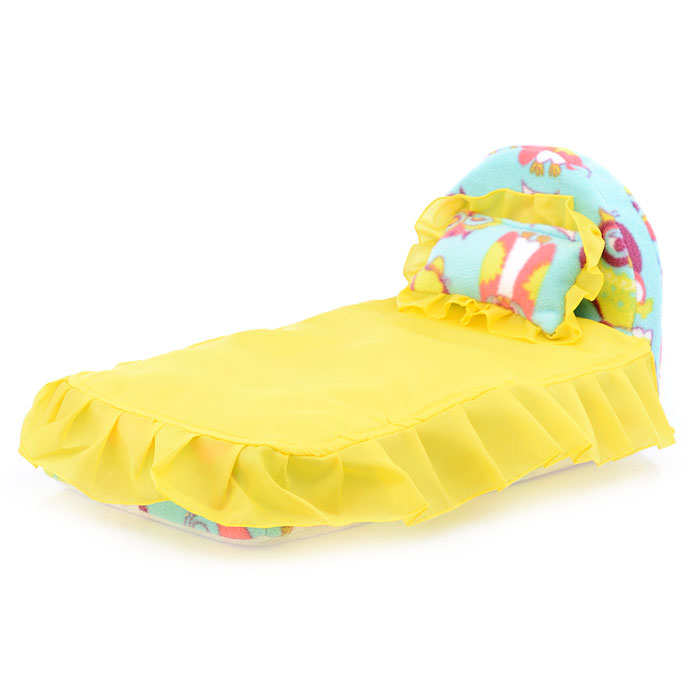 Фото к товару Кроватка кукольная мягкая Кроватка кукольная мягкая