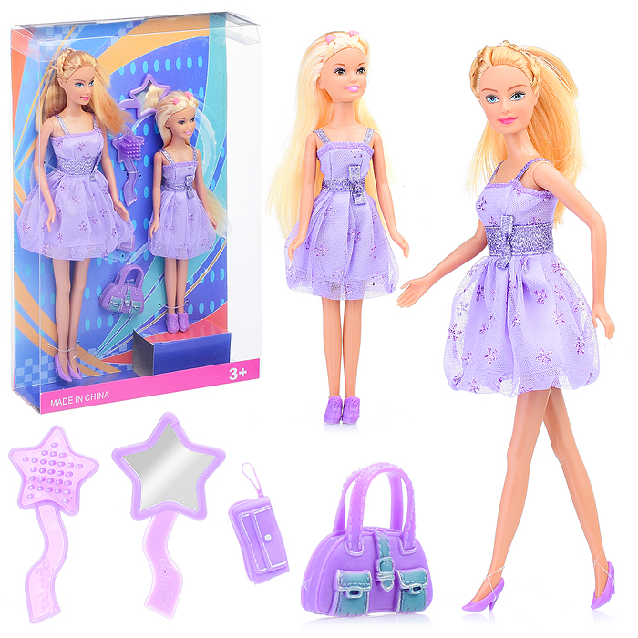 Фото к товару Кукла 8126 с аксессуарами, в коробке Кукла 8126 с аксессуарами, в коробке