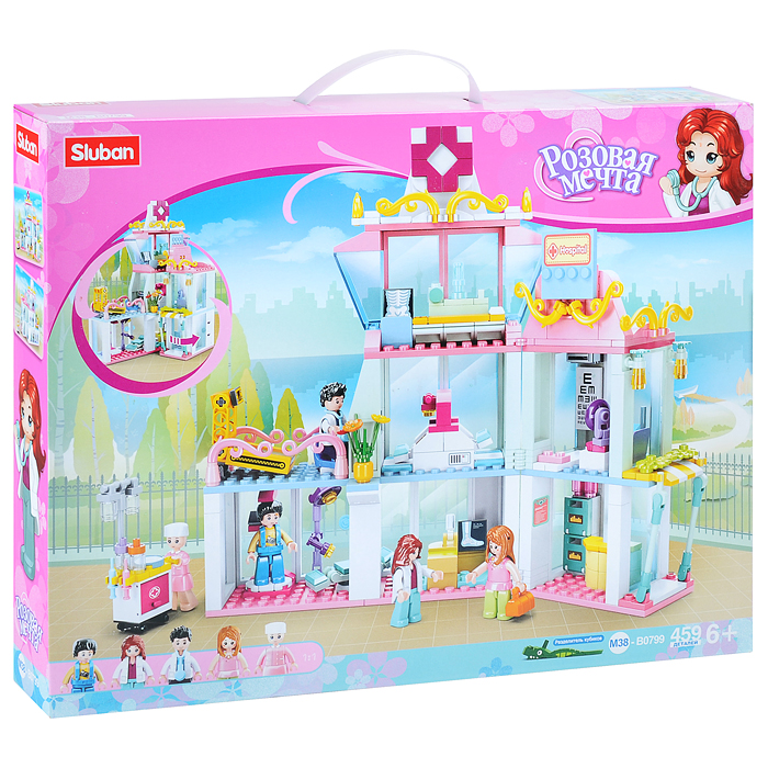 Конструктор M38-B0799 "Поликлиника" (459 дет.) Конструктор M38-B0799 "Поликлиника" (459 дет.)