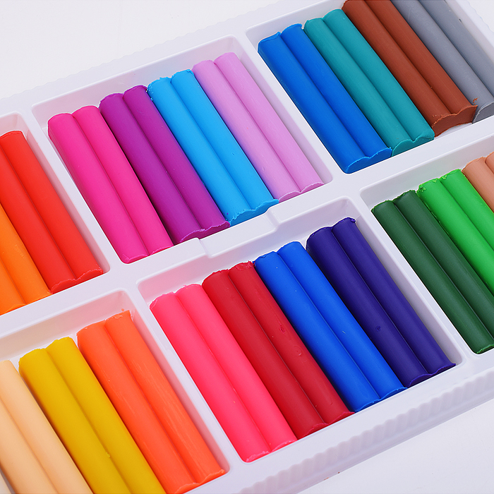 Фото к товару Пластилин мягкий (восковой) 24 цв."Фантазия" картон Пластилин мягкий (восковой) 24 цв."Фантазия" картон