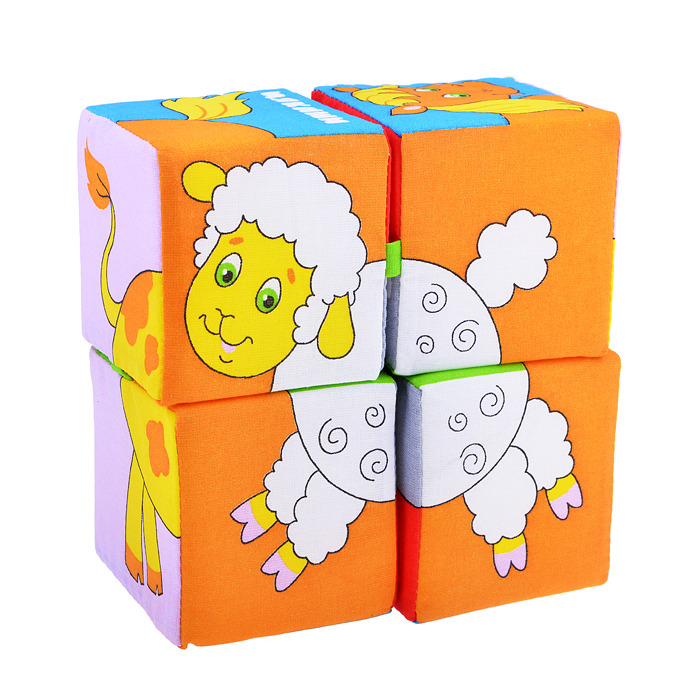 Игрушка кубики "Собери картинку"(Домашние животные) Игрушка кубики "Собери картинку"(Домашние животные)