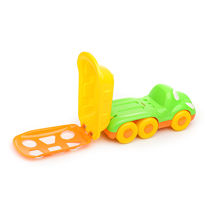 Фото к товару Дружок, автомобиль-самосвал логический Дружок, автомобиль-самосвал логический