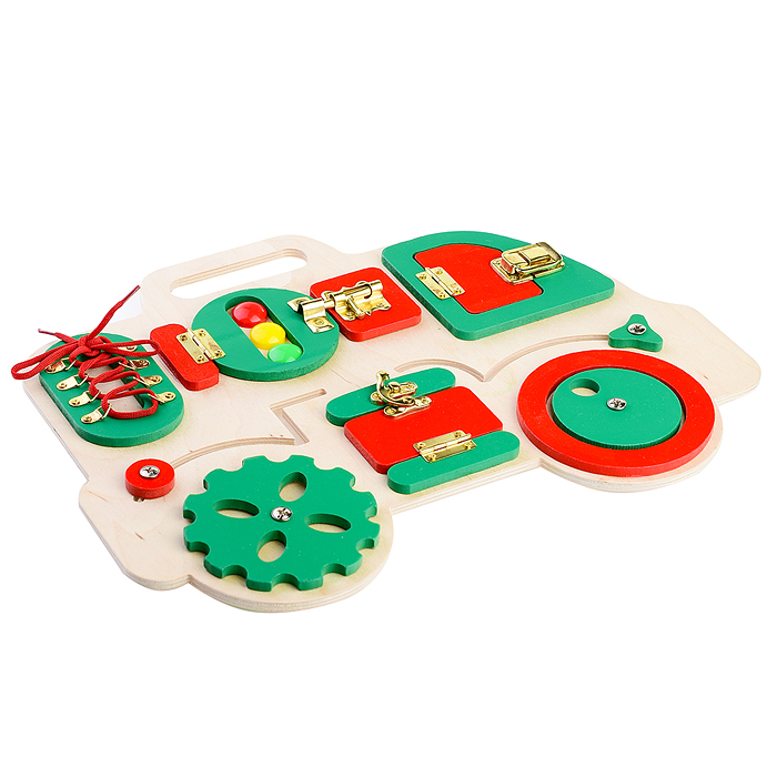 Фото к товару Бизиборд "Машинка" Бизиборд "Машинка"