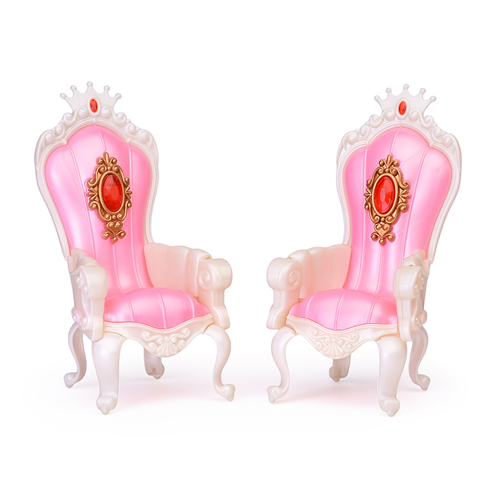 Фото к товару Набор мебели для кукол 1204 "Комната принцессы" в коробке Набор мебели для кукол 1204 "Комната принцессы" в коробке