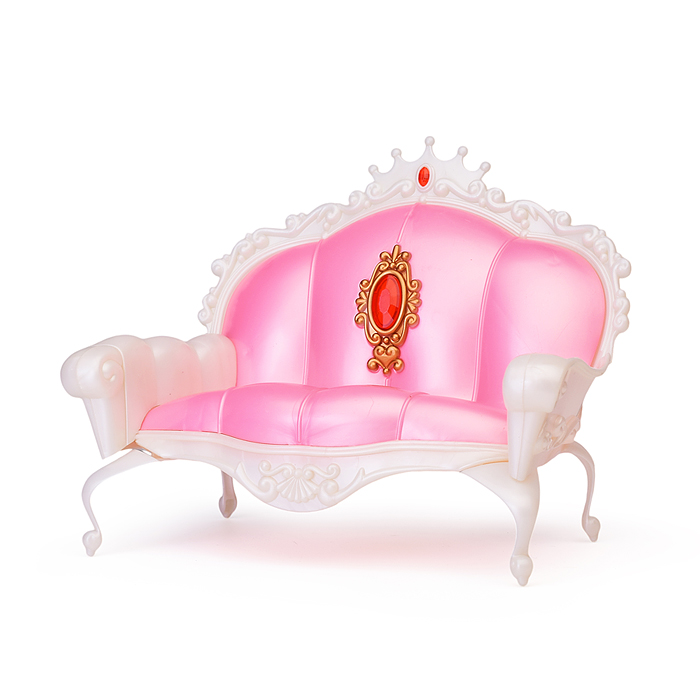 Фото к товару Набор мебели для кукол 1204 "Комната принцессы" в коробке Набор мебели для кукол 1204 "Комната принцессы" в коробке