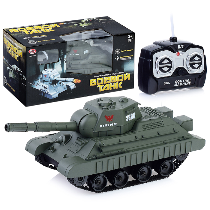 Фото к товару Боевой танк 9342 "Путь" р/у, на аккумуляторах, з/у, с пульками, в коробке Боевой танк 9342 "Путь" р/у, на аккумуляторах, з/у, с пульками, в коробке