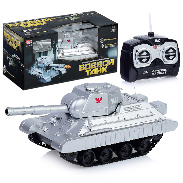 Фото к товару Боевой танк 9342 "Путь" р/у, на аккумуляторах, з/у, с пульками, в коробке Боевой танк 9342 "Путь" р/у, на аккумуляторах, з/у, с пульками, в коробке