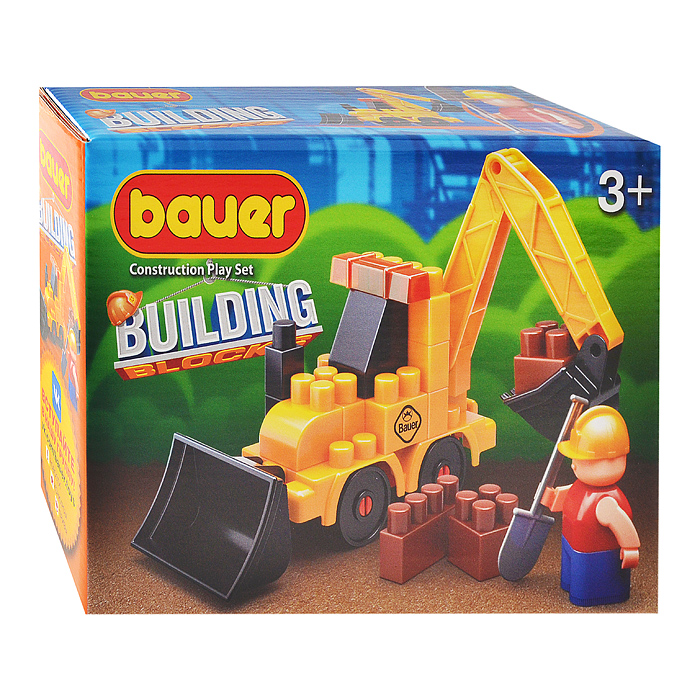 Конструктор 657 "Стройка" набор с трактором Конструктор 657 "Стройка" набор с трактором