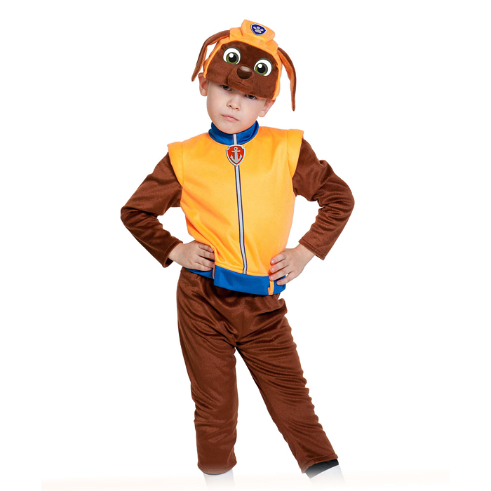 Изделие швейное "Набор карнавальный "Зума" щенячий патруль дет. р-р XS (4-5 лет, рост 104-110см, р-р Изделие швейное "Набор карнавальный "Зума" щенячий патруль дет. р-р XS (4-5 лет, рост 104-110см, р-р