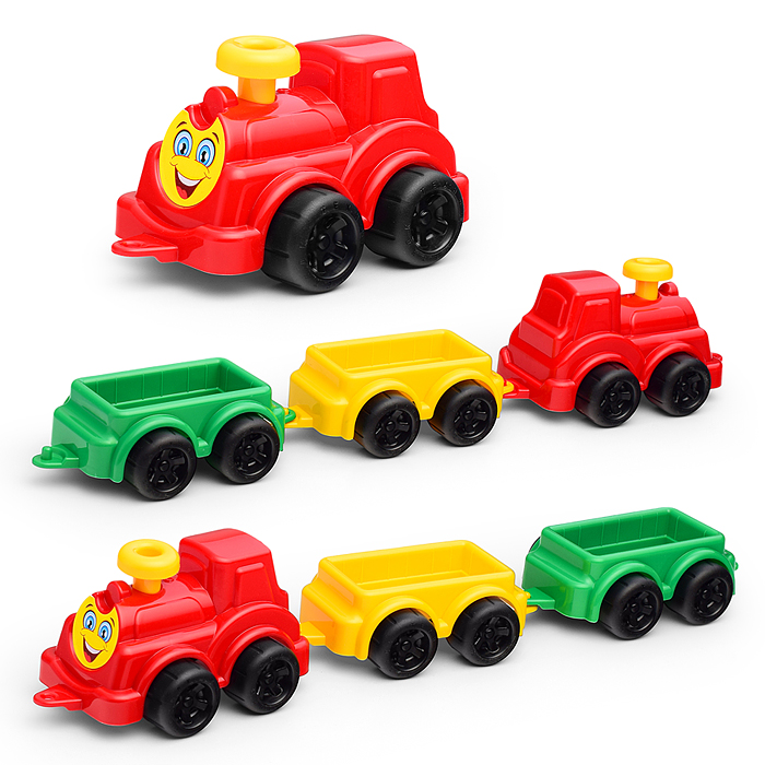 Паровоз с вагончиком Максик