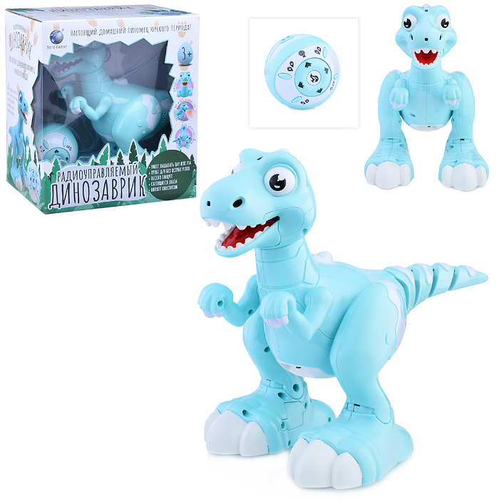 Динозавр 908B р/у, 27MHz, выдыхает пар, в коробке Динозавр 908B р/у, 27MHz, выдыхает пар, в коробке